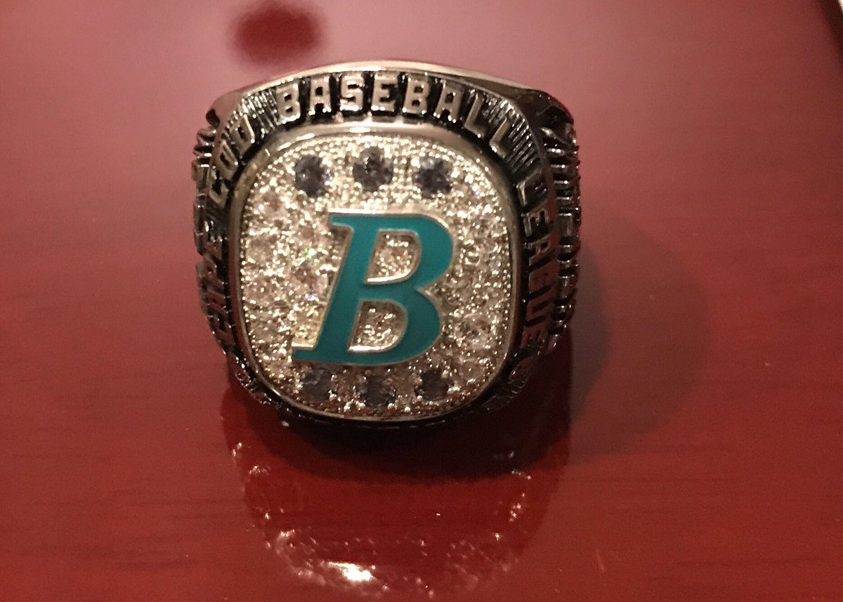 Jshev21's tweet photo. 9 playoff games, 5 elimination games, and this is the result of an amazing summer with an awesome group of players and coaches. #Brewcrew https://t.co/fXz4z50Bkk