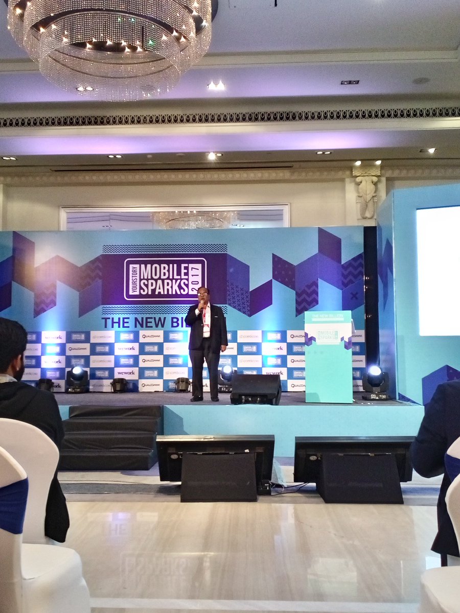 YourStoryCo's tweet photo. Mr. J A Chowdary, IT Advisor, Govt of AP, on 'Opportunities for Startups in the Fintech valley - the roadmap of Andhra Pradesh
#mSparks https://t.co/vCT3tTuP41