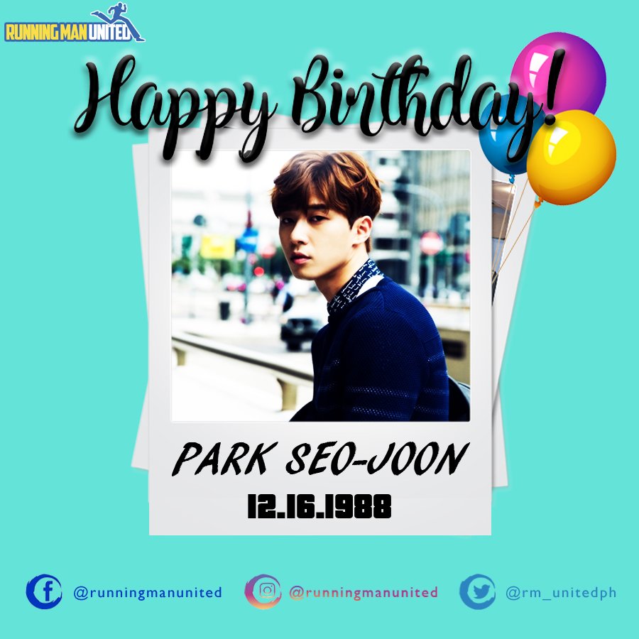 Happy Birthday Park Seo-joon! 