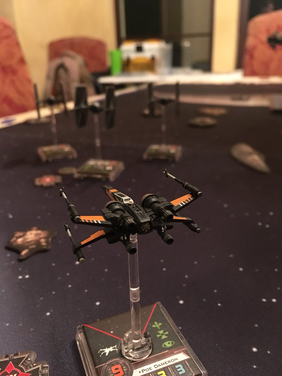 GenevaXWingClub's tweet photo. “We are the spark that will start the fire that will burn the First Order down.” #TheLastJedi #starwars #ffg #tabletop #xwing #club #geneva #boardgame #gamers #game #theforceawakens #sequels #tantive #raider #corvus #imperial #empire #rebels #t70 #spark #light #force https://t.co/ePmxF2XC9T