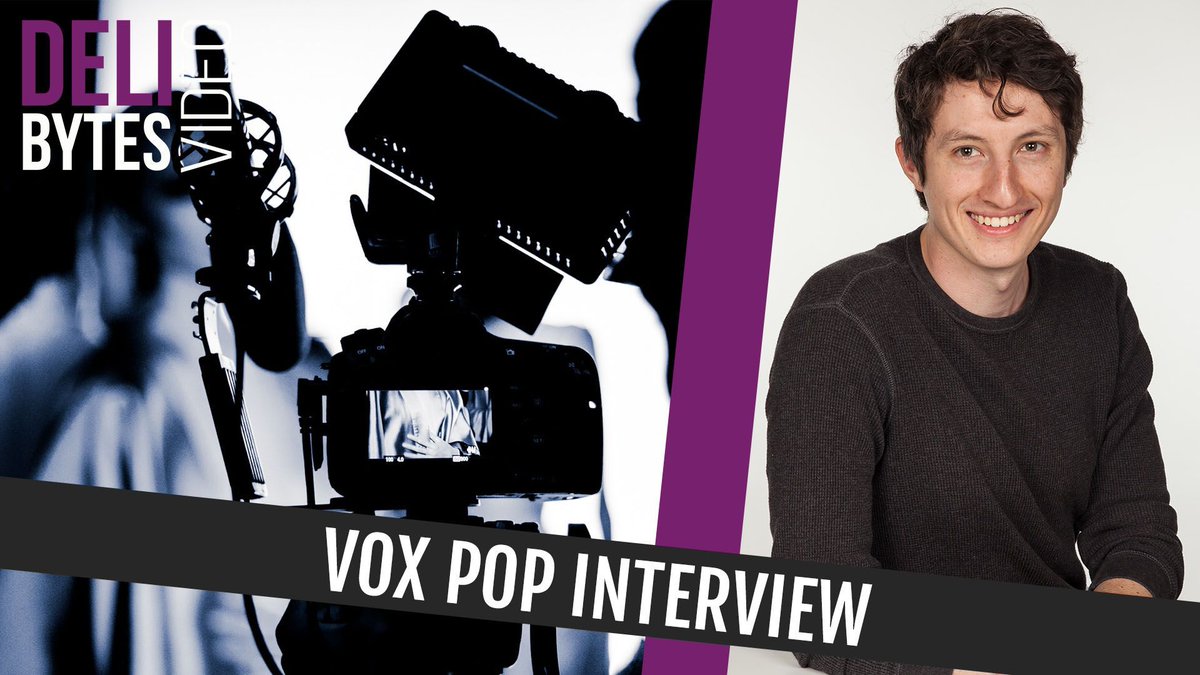 VideoRebecca's tweet photo. Vox Pop Interview https://t.co/KtIFQNFEMs
#TheDeliAgency #VideoProduction https://t.co/IARJIY1HMN