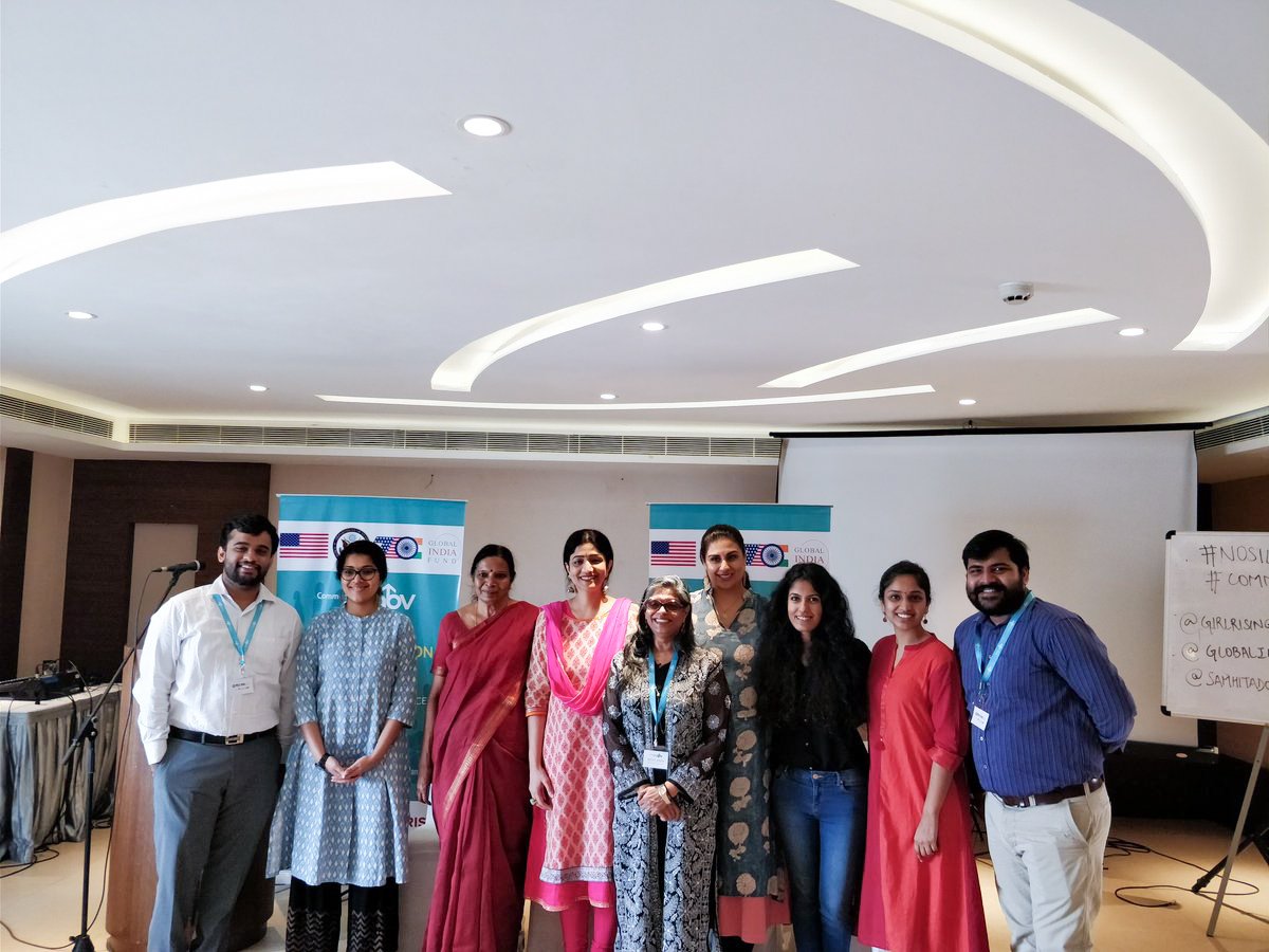 globalindiafund's tweet photo. The team that made it all happen! Thank you for all your hard work!
PC: @ThePriyaPost
#GBVWorkshop #NoSilenceAboutViolence #Trivandrum #endGBV #CommsAgainstGBV #orangetheworld #girlrising https://t.co/oTmQSYEthJ