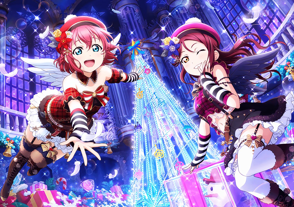 UR・SSR・SR新規追加部員(Aqours)
【クリスマス編(Part2)】
覚醒前 / 覚醒後

#スクフェス部員まとめ