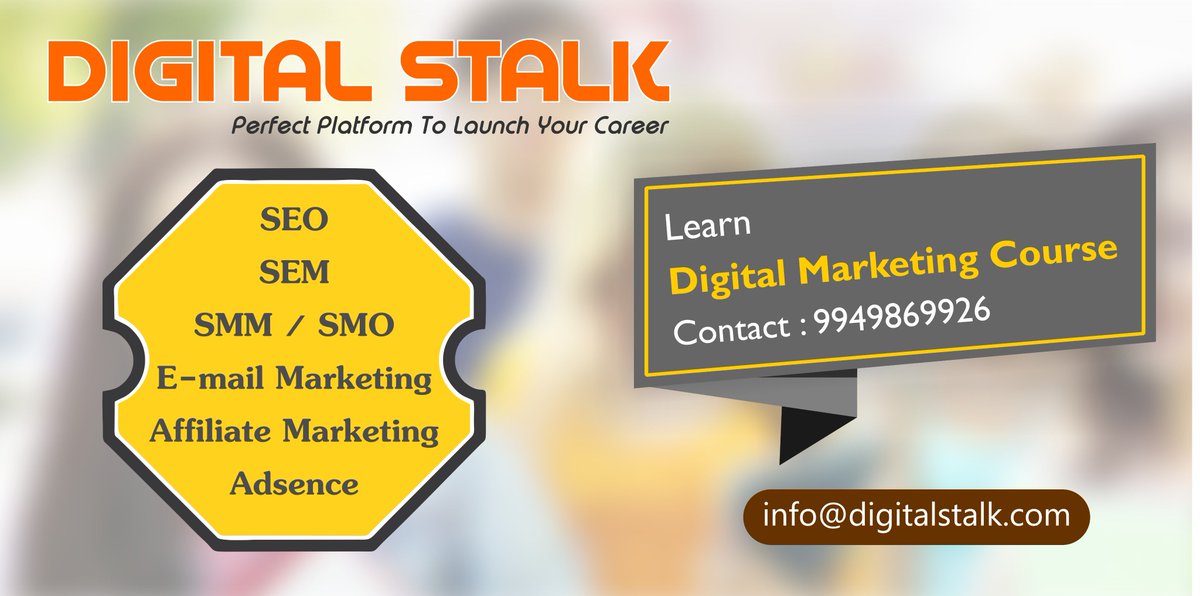 digitalstalkhyd's tweet photo. Join #DigitalStalk – No. 1 #DigitalMarketingTrainingInstitute in Hyderabad. Call 99498-69926 for details about #DigitalMarketingCourse in Hyderabad. https://t.co/bC9zFC9HjF 
#DigitalMarketingCourseInHyderabad 
#SEOTrainingHyderabad 
#SEMTraining 
#SMMTraining 
#SMOTraining https://t.co/ugzJFmZfis