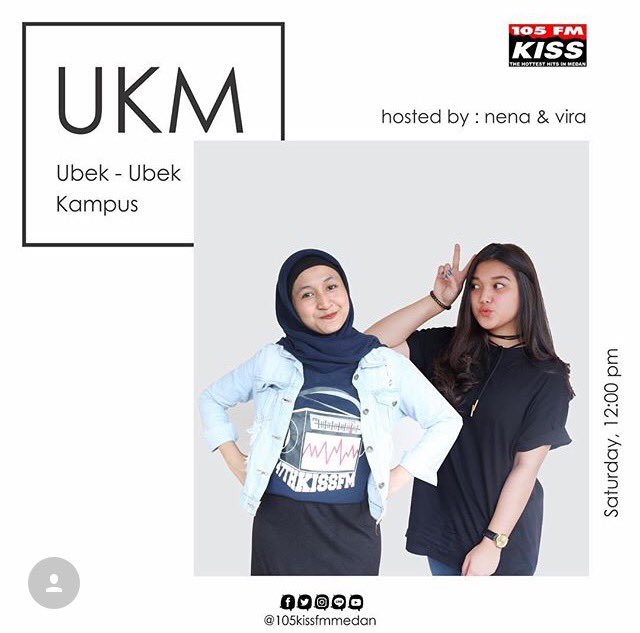 105kissfmmedan's tweet photo. Hey rekan sebaya! Waktunya anak kuliahan utk merapat dengerin @nenamazira &amp; @viramiranda ngobrolin ttg kampus sampe jam 1 siang nanti! #ubekkampus 😁📚🗒 https://t.co/U8VMCEF2Li