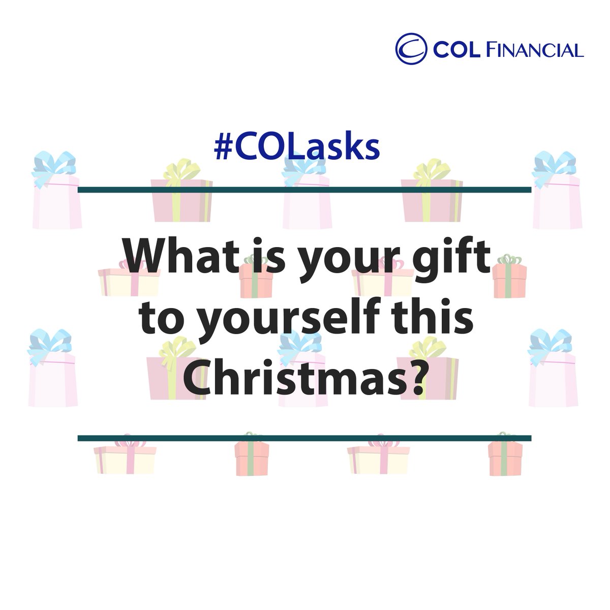 colfinancial's tweet photo. Are you getting something for yourself this Christmas? 

Syempre suggestion namin #saveandinvest - hindi siya kasing exciting ng bagong iPhone or ng travel trip, pero financially rewarding naman siya. It truly is the gift that keeps on giving :D

#COLAsks #COLFinancial https://t.co/gsq3KwYrK8