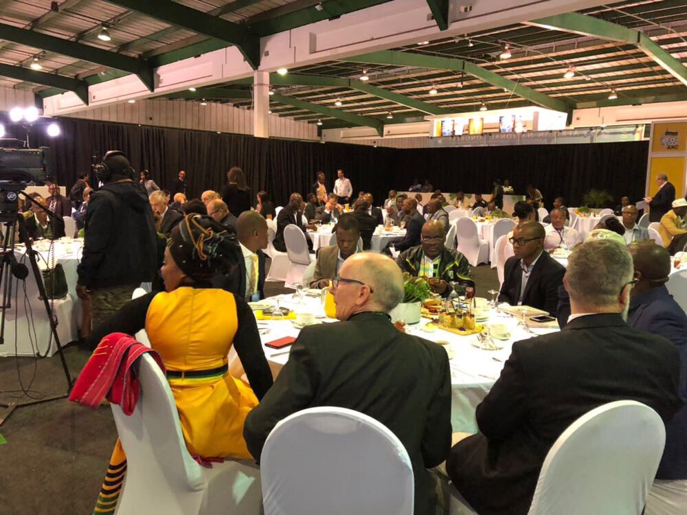 DrZweliMkhize's tweet photo. #ZweliMkhize with #ANCPBF convenor Daryl Swanepoel at the #ANCBreakfast at Nasrec this morning https://t.co/90I5lAk6gf