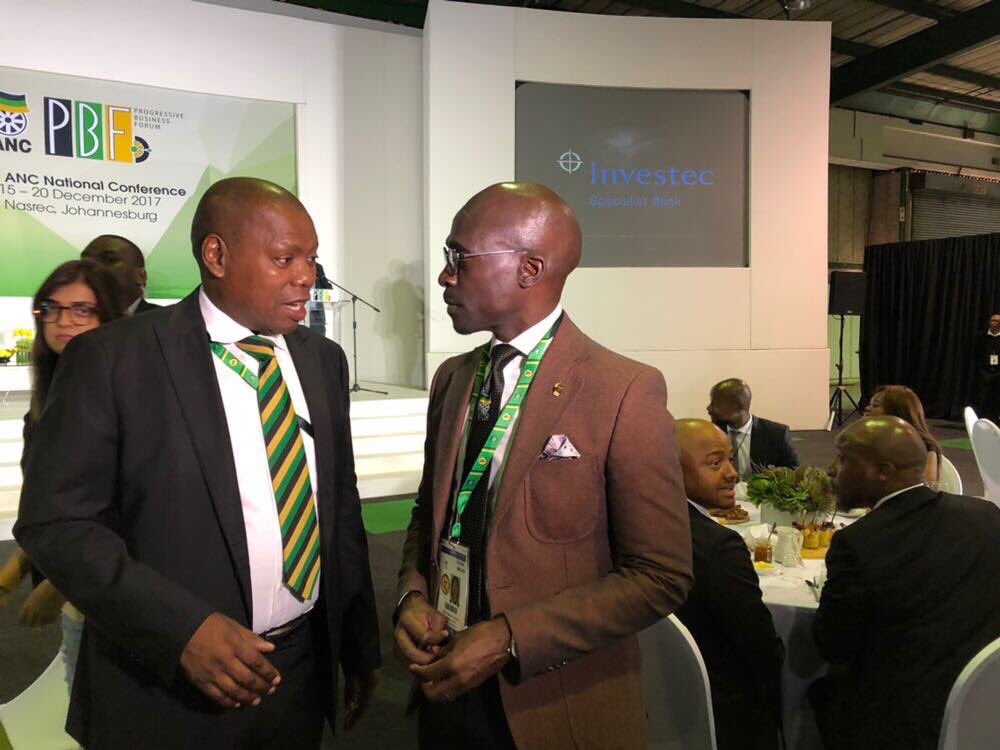 DrZweliMkhize's tweet photo. #ZweliMkhize with #ANCPBF convenor Daryl Swanepoel at the #ANCBreakfast at Nasrec this morning https://t.co/90I5lAk6gf
