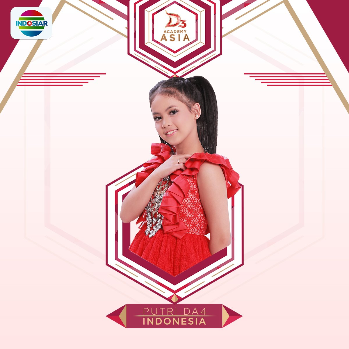 Indosiar's tweet photo. Ayo dukung Putri DA4 sebagai Finalis Wanita Pilihan Sosial Media, dengan cara tweet #DAA3(spasi)Putri sekarang! https://t.co/itpB1q5b86