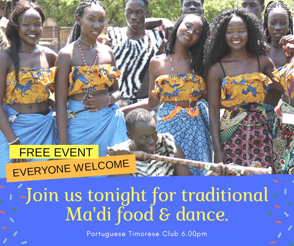 NTChildCommish's tweet photo. Some amazing Ma'di culture is on display tonight from our Ma'di young people. Make sure to chrck out the event! #OCCNT https://t.co/wKRAiTmZmh