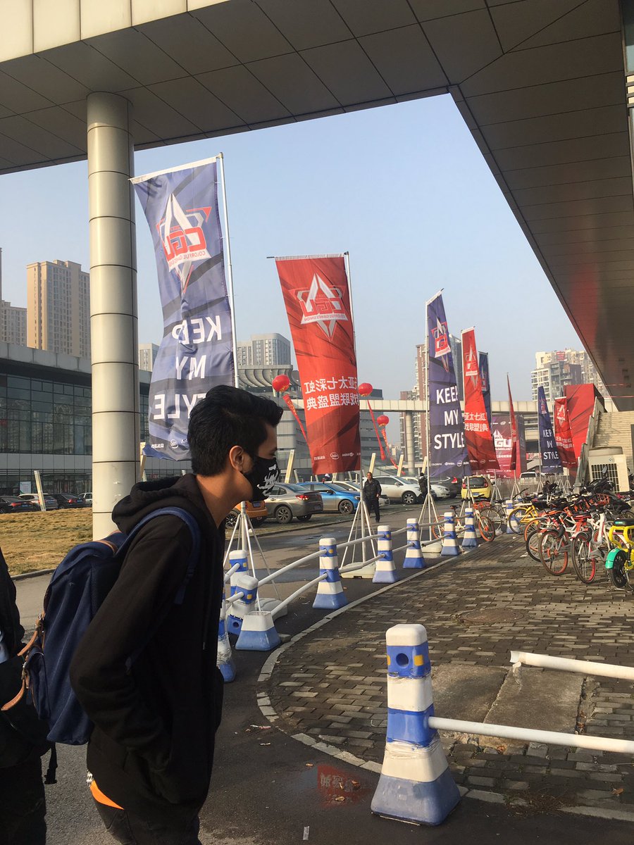 Arrived at the Venue! CGU event at Wuhan!