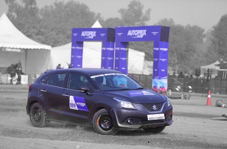 Maruti_Corp's tweet photo. Maruti Suzuki #Baleno gave a splendid performance on the dirt track at #MSAutoprix2017 #Gurugram. Stay tuned for more! https://t.co/0ZKwydW2wu