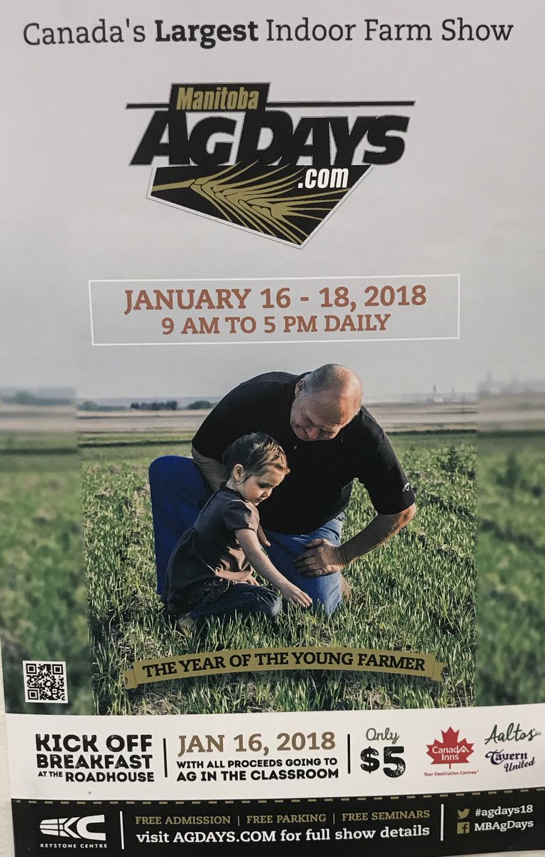 MBAgDays's tweet image. ONE MONTH UNTIL THE SHOW! #agdays18 be sure to check out our website for lots of show information agdays.com