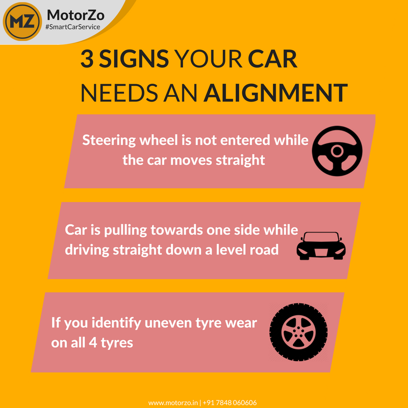 MotorZo's tweet photo. know more call +91 7848 060606 or book an appointment now - https://t.co/CSRQHmVxVv
3 signs that your car might need a wheel alignment.
#carcare #weekends
#ThankYouSoniaGandhi #VijayDiwas
#IndiaIdeasConclave2017 #msparks #MadhuKoda https://t.co/6NzegXuBcz