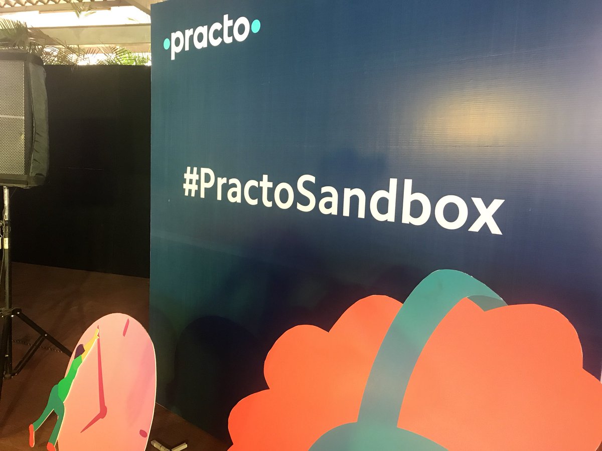 practodev's tweet image. We are all set to kickstart #PractoSandbox with Chief organiser @debarko
