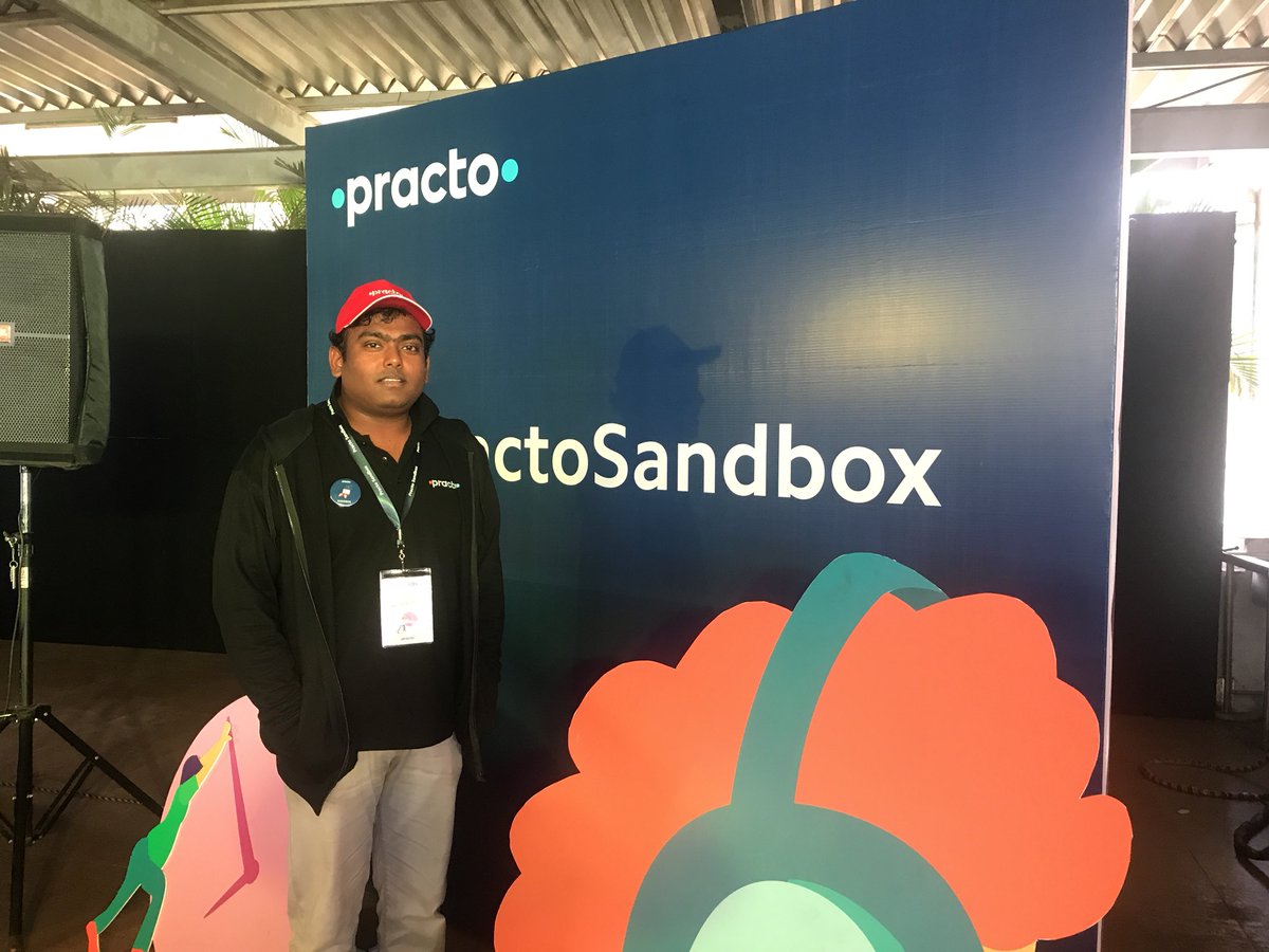 practodev's tweet image. We are all set to kickstart #PractoSandbox with Chief organiser @debarko