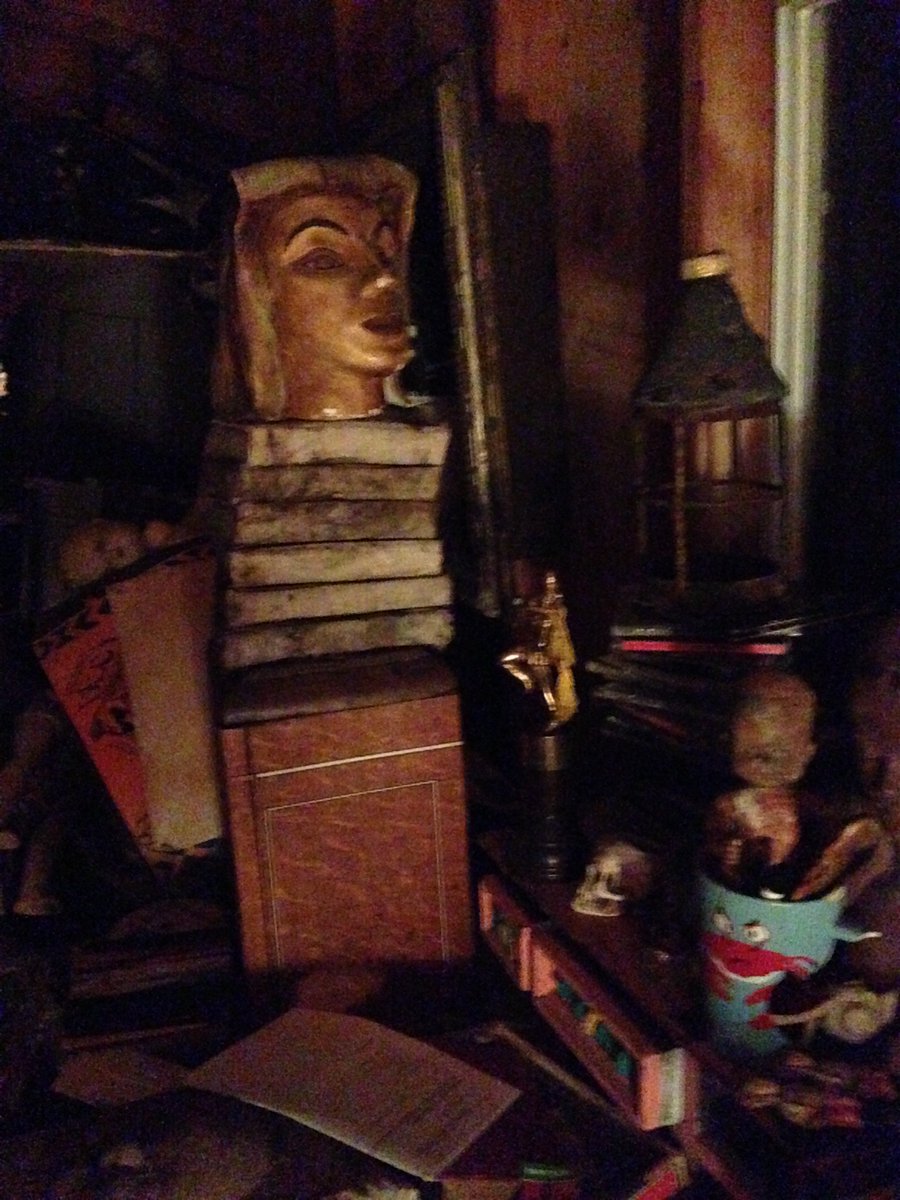 I've worked the last 8 years in this space next to my house ,my 3rd studio, I 've filled them and moved on to uncluttered (not for long) space, Each smaller than the last !