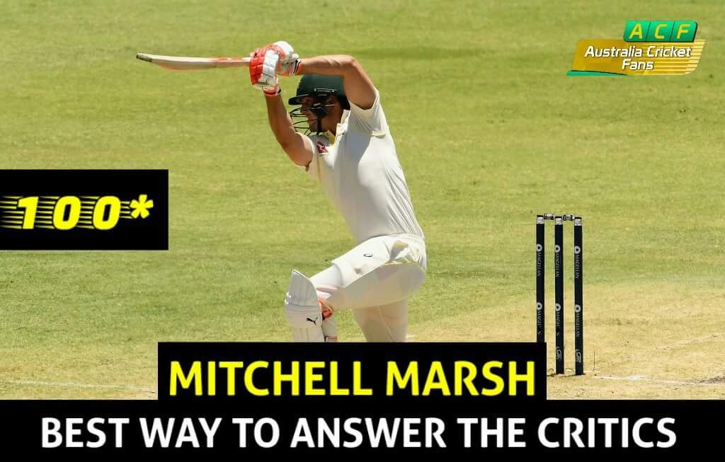 SteveSmithFc's tweet photo. Maiden Test century Take a bow Mitchel Marsh 👌👌 
#Ashes https://t.co/Sp1hOMVLxG