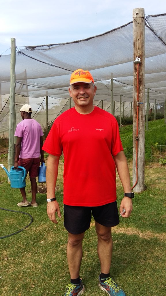 <a href="/Durbanvillepr/">Durbanville parkrun</a> thank you Nico for being our tommy tourist and joining us at Sardinia today. Lovely to chat to you