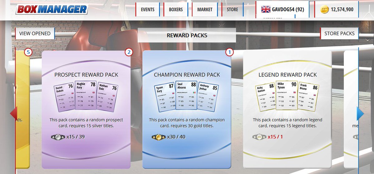 BoxManagerGame's tweet image. New prospect and champion reward packs available now!