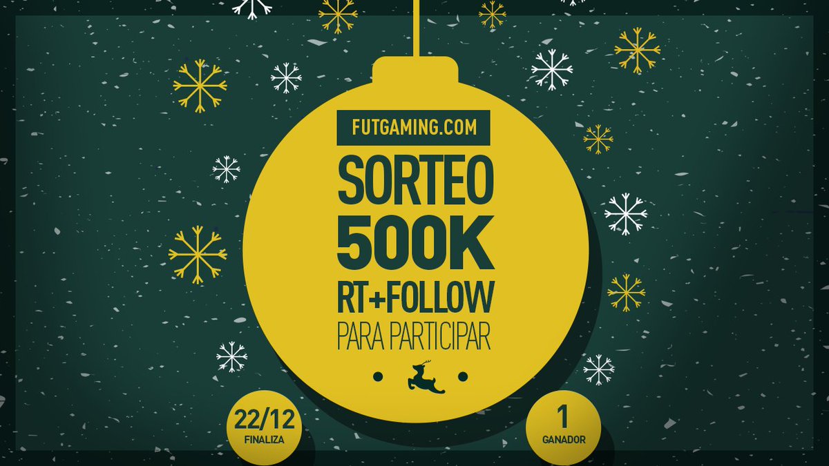 FUTGaming_com's tweet photo. SORTEO 500K MONEDAS!

Síguenos y da RT para participar
Para XB1/PS4
1 Ganador
https://t.co/ceGgr8AFf3 https://t.co/7g5BRM8wnV