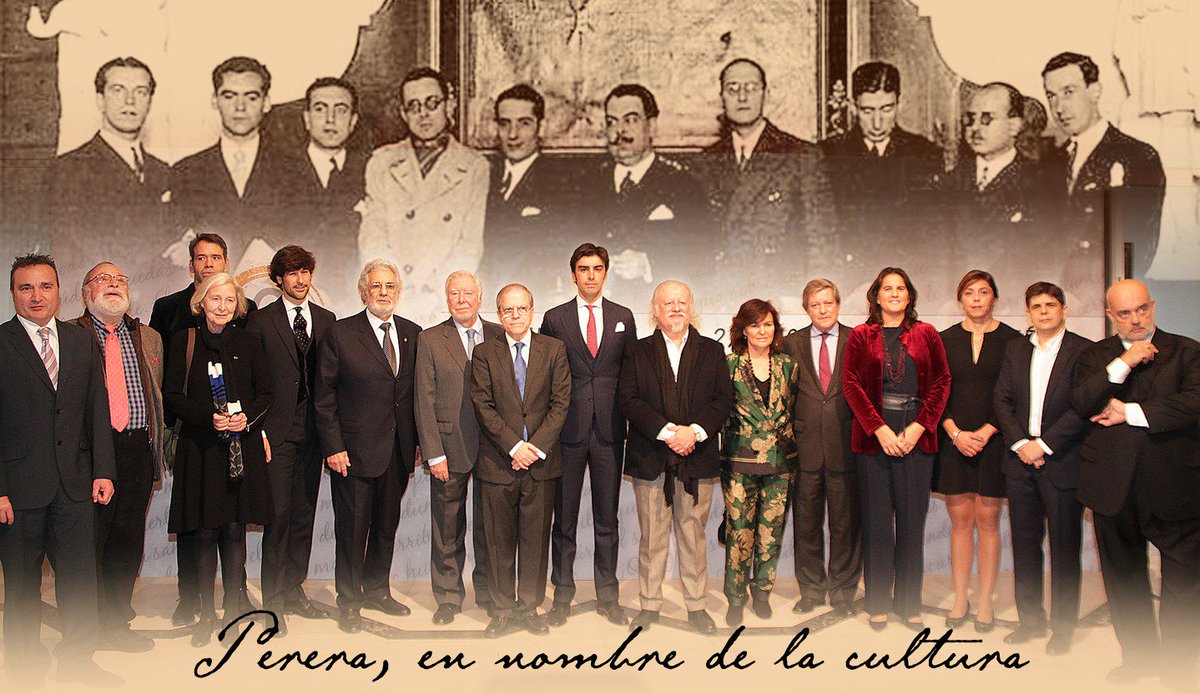 InfoMAPerera's tweet photo. Dos épocas diferentes. Un nexo común: la cultura y la más profunda reivindicación de ella. Homenaje de #Perera a la #Generacióndel27 https://t.co/teSp6MY19c