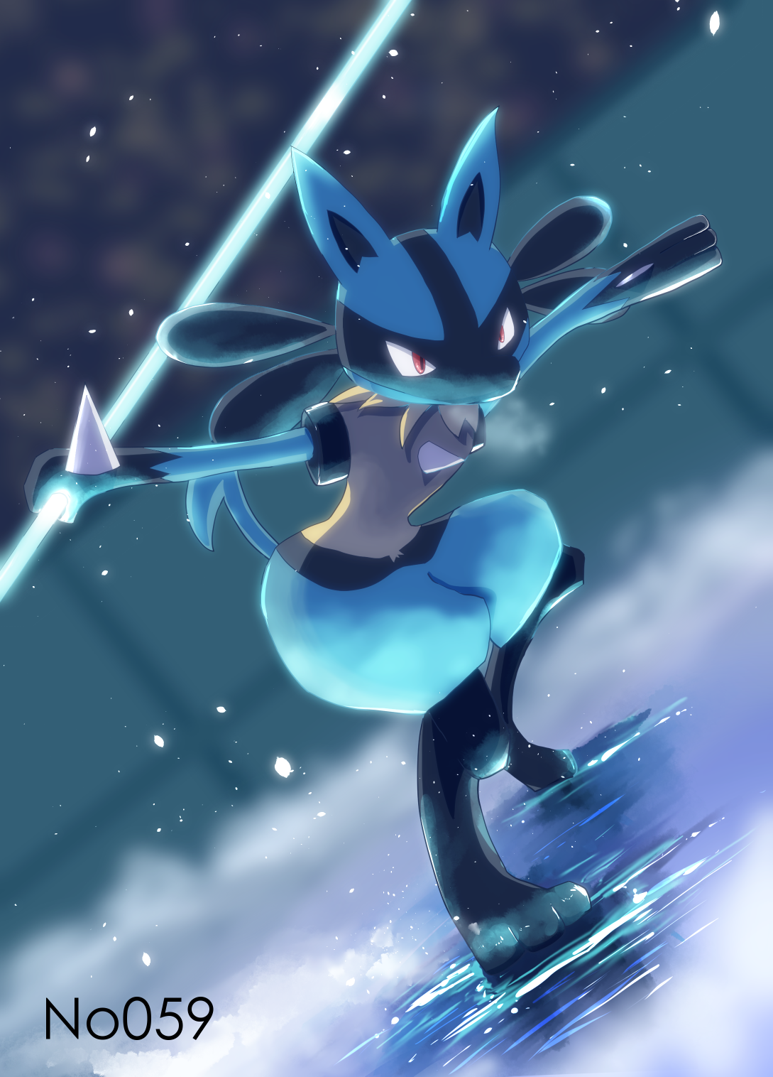 のーごく Na Twitteri ルカリオのボーンラッシュ