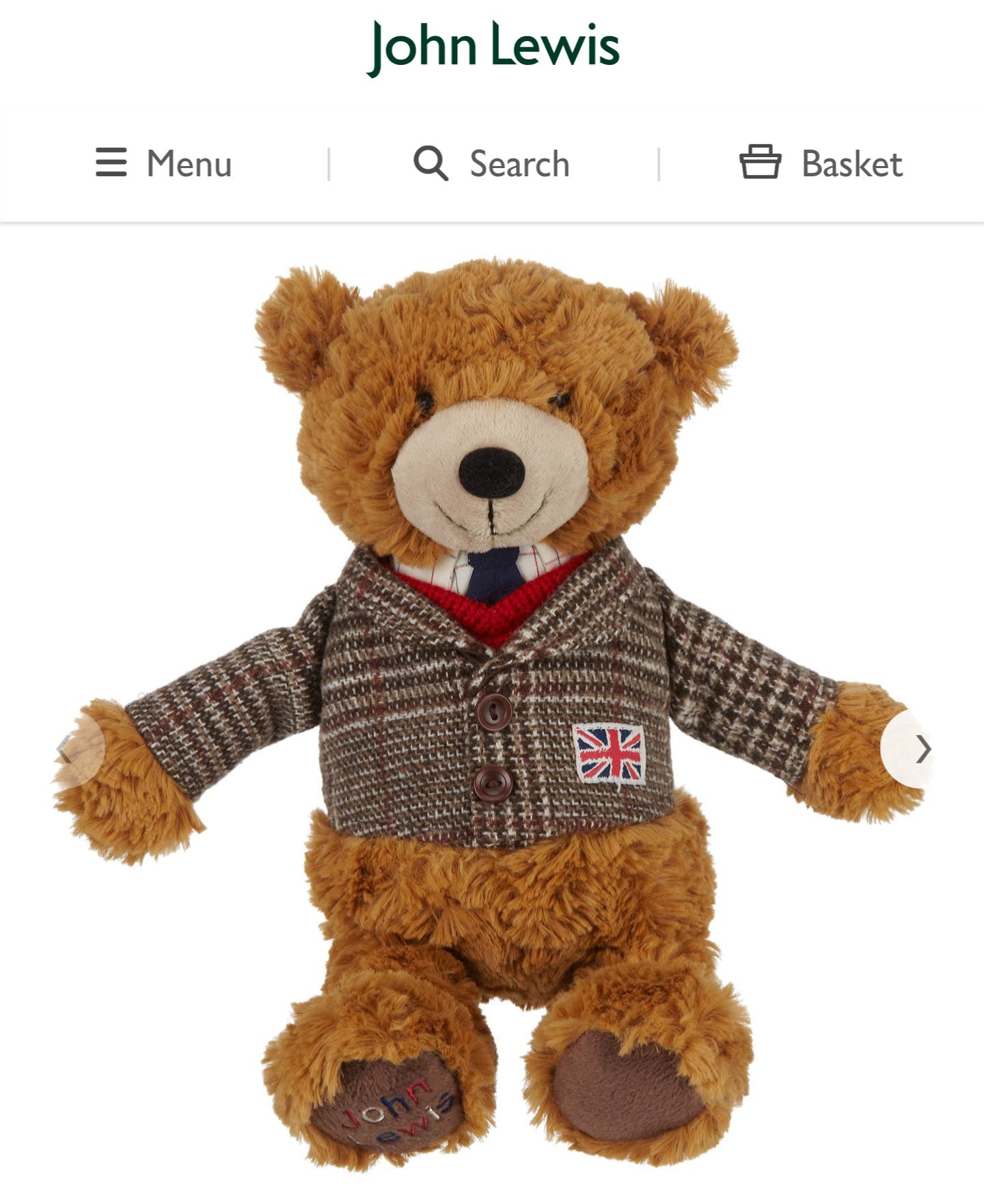 Dr Philip Lee on X This innocent teddy bear from John Lewis reminds me weirdly of Nigel Farage. Thanks Nigel you ve ruined Christmas https t 4OnskiZePa X