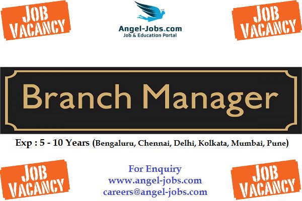 AngelJobsdotcom's tweet image. #LatestJobOpenings
#BranchManager Exp : (5 - 10 Years)
Location : #Bengaluru, #Chennai, #Delhi, #Kolkata, #Mumbai, #Pune
#Careers
#Jobs
#AngelJobs
For Enquiry About Latest Job Openings Visit : goo.gl/bYMRnu