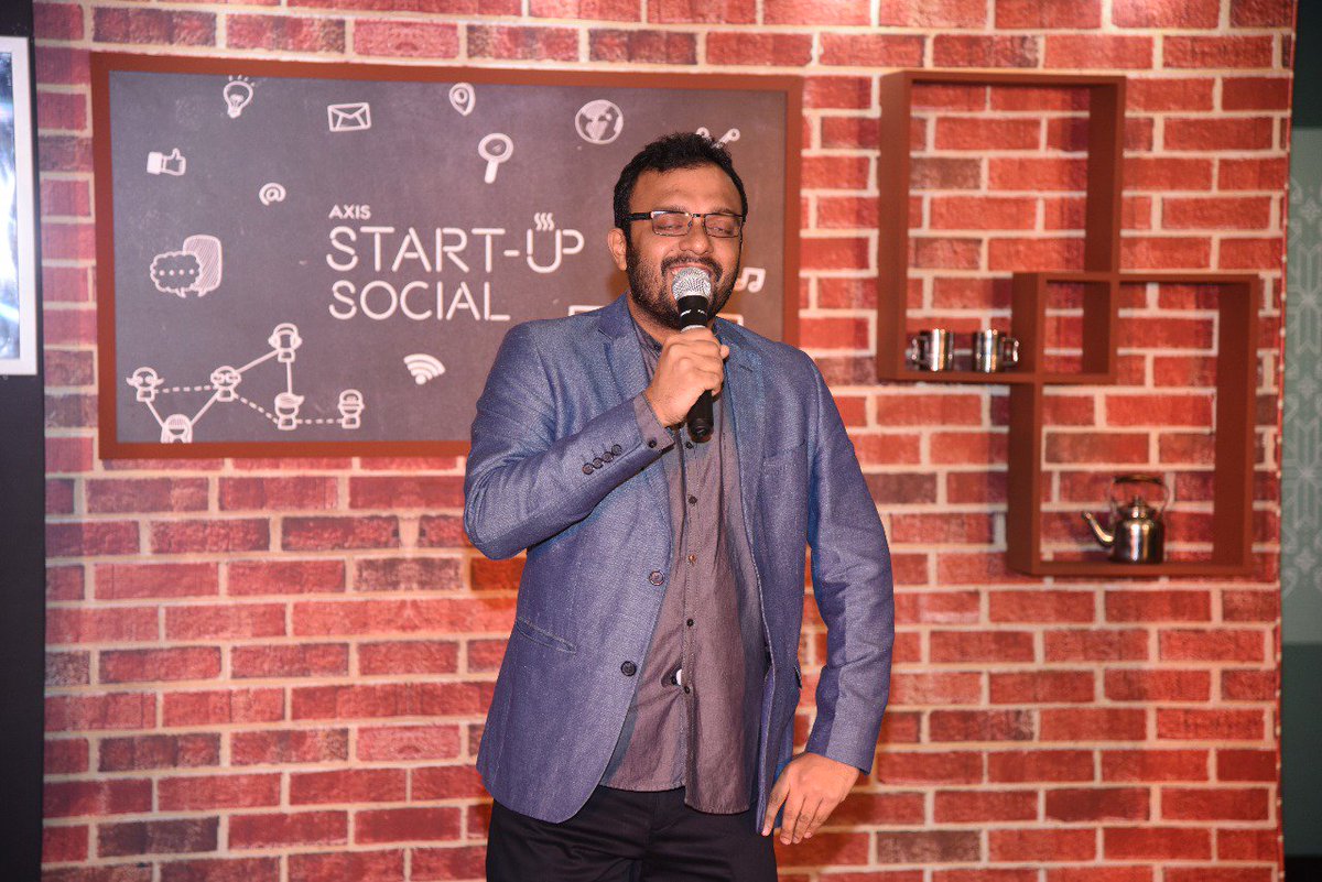 BoredRoomComedy's tweet photo. A night of Start-up Humour with BoredRoom Comedy for Axis Bank. #AxisStartupSocial #WeWork (Ok I Believe you). @AxisBank #StartupIndia #startups #standupcomedy https://t.co/2Mw2WIH9N5