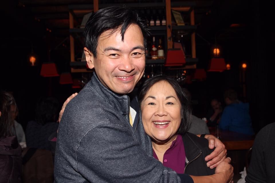 LA friends in NYC! Thank you, @TheTamlynTomita @EmilyKuroda for coming to see <a href="/joeldelafuente/">Joel de la Fuente</a> in #HOLDTHESETRUTHS @HangATale, &amp; @LiaChang for the snaps!