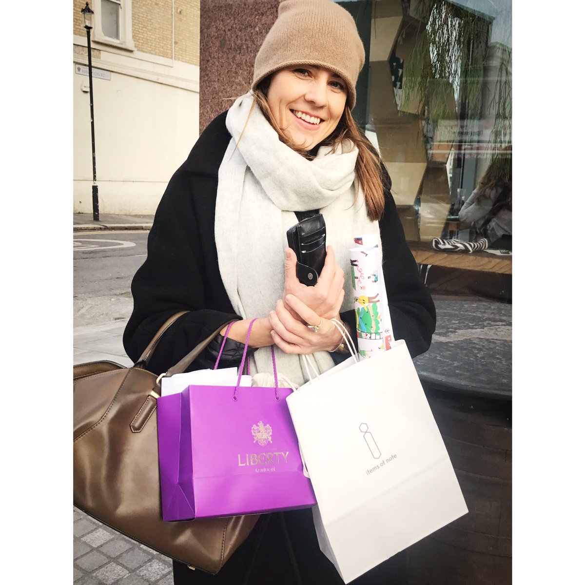 itemsofnoteuk's tweet image. Just a bit of Saturday shopping at @LibertyLondon and items of note. Thanks for coming to see us Emily!