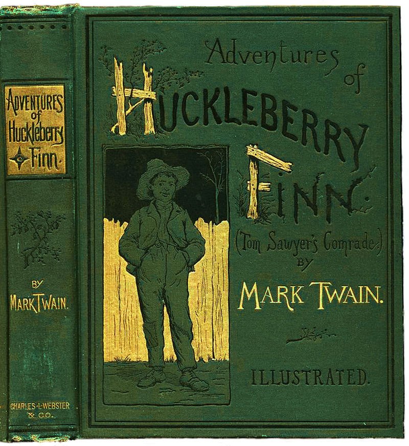 Heute vor 134 Jahren erschien "Die Abenteuer des Huckleberry Finn" von Mark Twain.