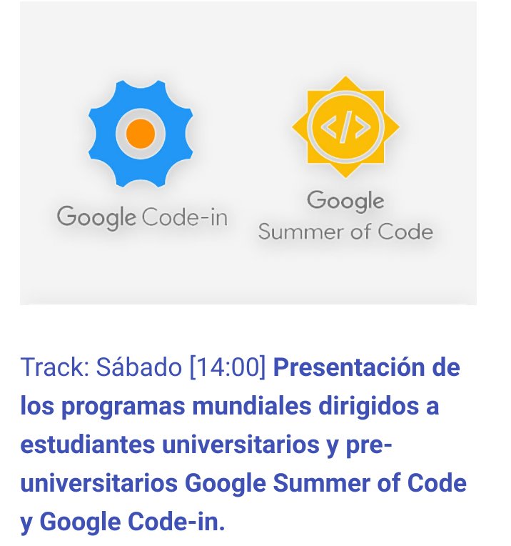 andreuibanez's tweet photo. Aún queda alguien sin sueño o hambre en el #devfest17 #devfest17GDGLaRioja mirad que ahora cierro yo con los programas de becas de Google @gsoc y Code-in https://t.co/JvYomZCnOS