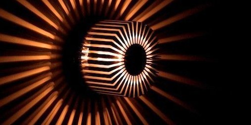 Addlux's tweet image. A piece of art created through the inspirational use of shadow and light to create a wall light. We mustn’t underestimate the power of light and shadow in the design of lighting.