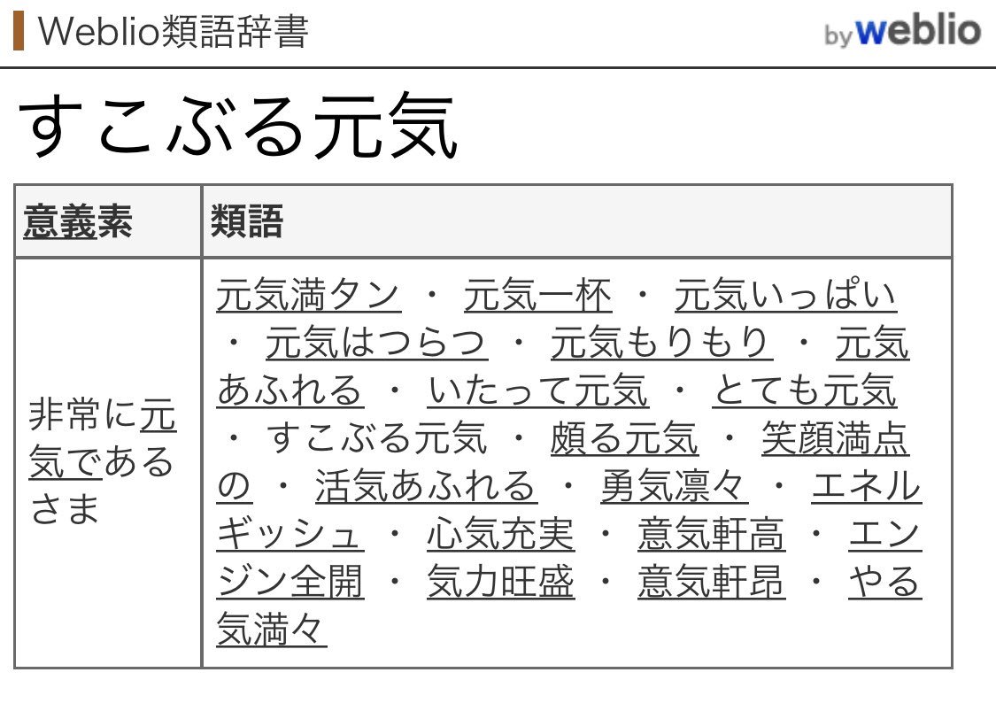 すこぶる元気 すこぶる元気