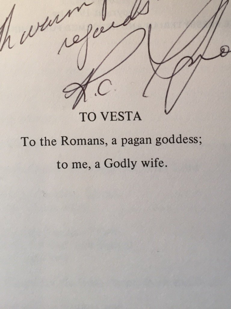 Steve Nichols auf Twitter: "To write the best book dedication of