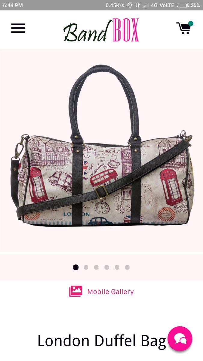 pratikpawar05's tweet photo. @bandboxquirky I Would Love To Give This Product To @itsme_Luckiness As She Needs More Trendy &amp; Cheeky Things Around Her &amp; Christmas Will Be A Perfect Day To Make Her More Happy 🔥😍
This @bandboxquirky 'London Duffel Bag' Will Be A Treat To Her Too Continue Slaying❤️😘

#BandboxChristmas https://t.co/Txu2n50dvv