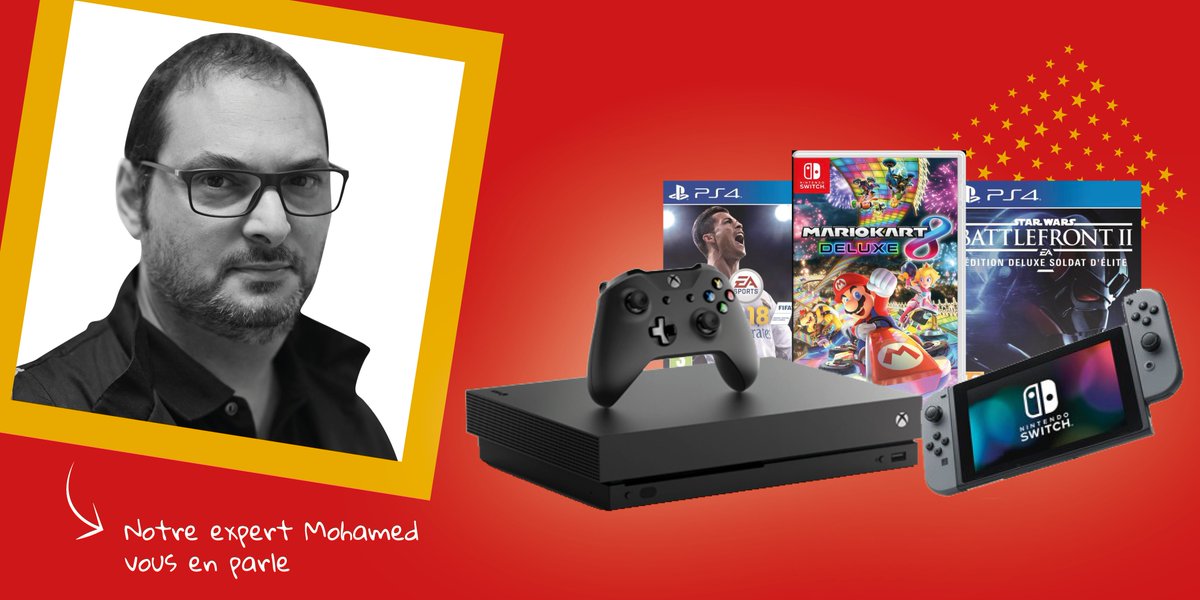 fnac_suisse's tweet photo. #ConseilsdExperts En cette fin d'année, Mohamed revient sur les sorties gaming de 2017 >> https://t.co/IfgPZIzK85 https://t.co/zNJRDn58rg