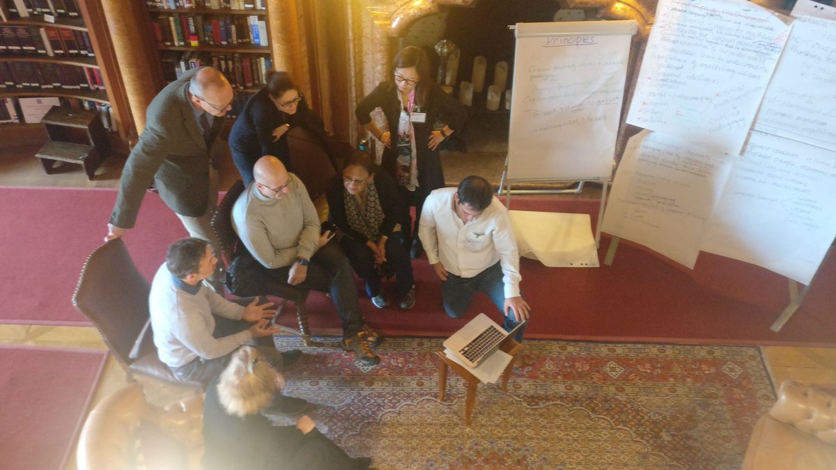 sparvell's tweet photo. Shaping the #sgs2017 @SalzburgGlobal statement #microsoftedu https://t.co/PY6mXVy72U