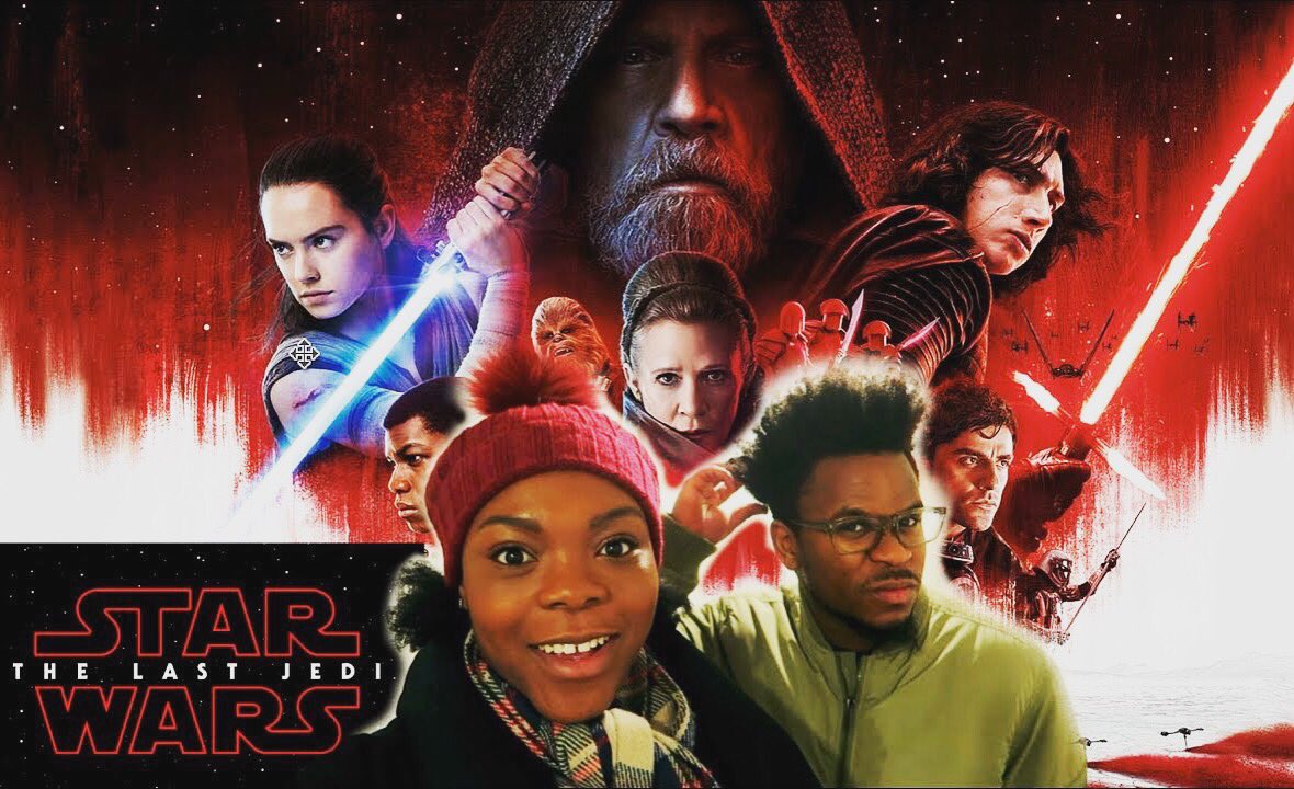AshleyAshbecks's tweet photo. REVIEW TIME!
See our reaction ➡️ https://t.co/ZWHzxsZqp7
#sassbox #starwars #thelastjedi #review #reaction #moviereview #snoke #kyloren #lightsaber #latenight #fail #funny #theforce #friends #vlog #youtuber #actor #actress #acting @starwars @StarWarsMovies @SW_Celebration https://t.co/WSe284IvvG