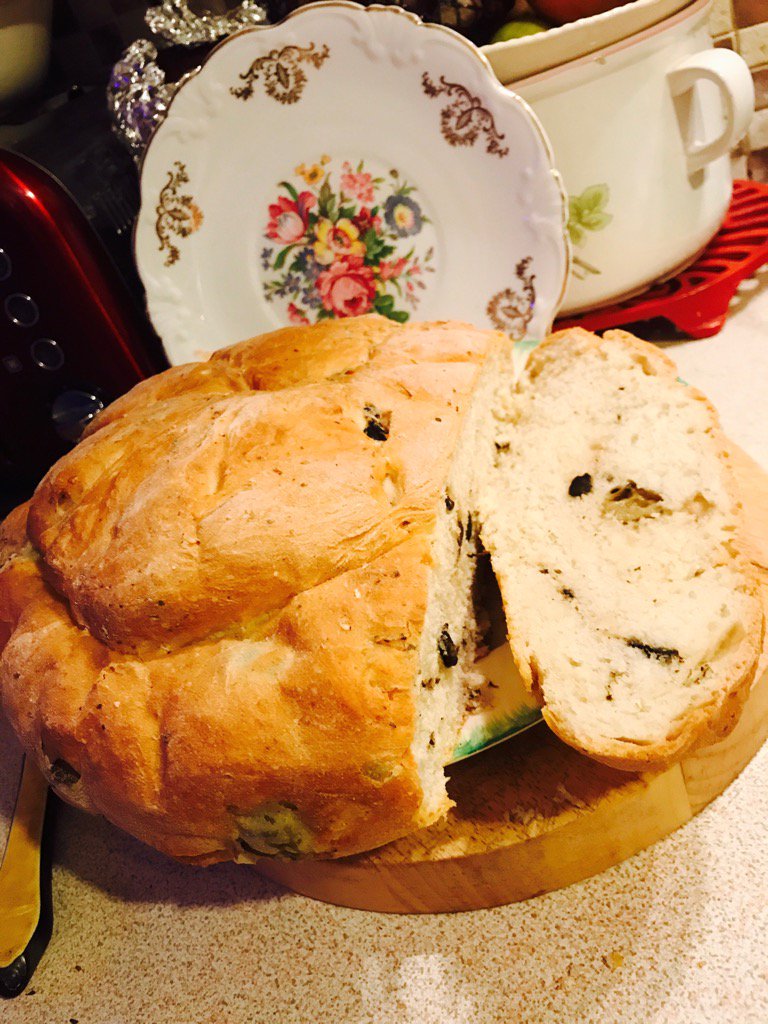 Olive and oregano cottage cob 🥖🍞❤️vegan baking ❤️#veganbaking #Vegan #veganlife