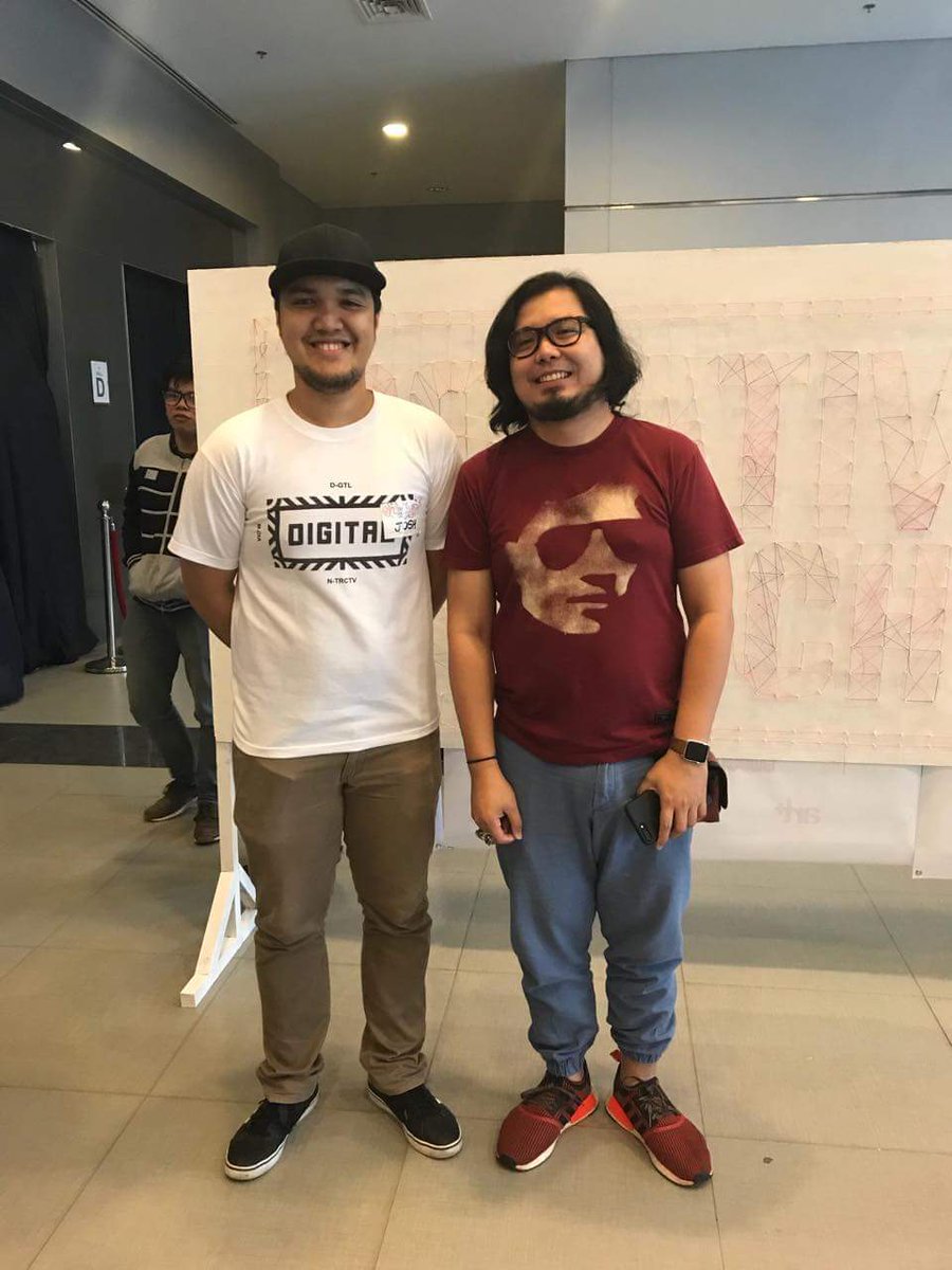jmirandadesign's tweet photo. With Sir @danmatutina 
#CreativeAnarchy https://t.co/r7i8dEkmN9