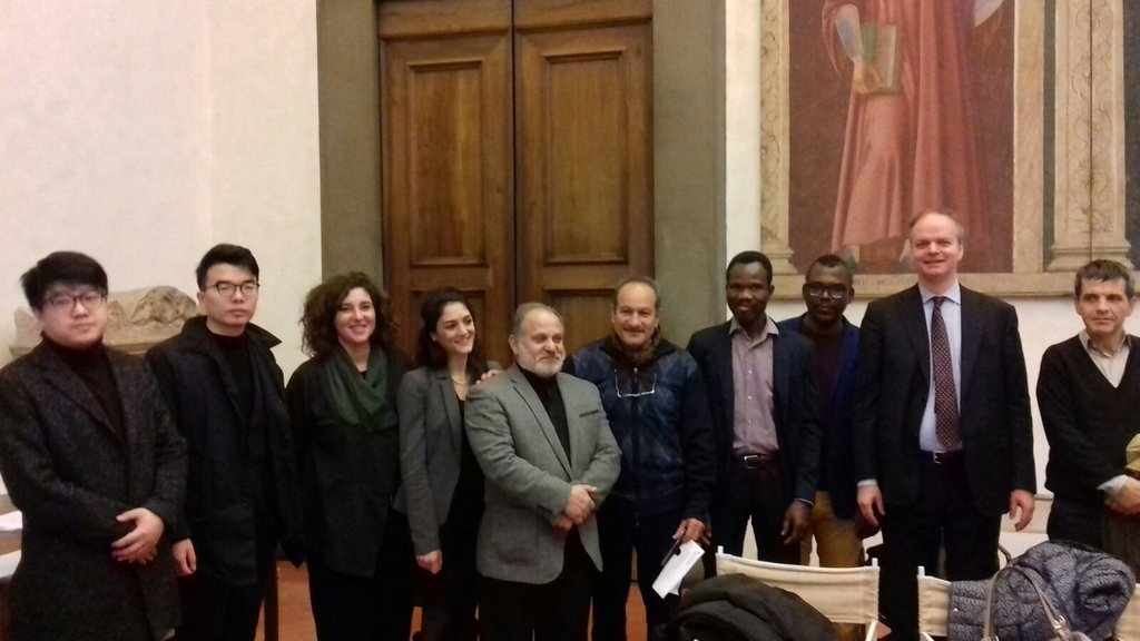 UffiziGalleries's tweet photo. Le #GalleriedegliUffizi danno il benvenuto ai protagonisti dell'incontro odierno nell'ex Chiesa di San Pier Scheraggio per presentare "Sguardi dal Mondo", un progetto di scambio interculturale nell'ambito della valorizzazione museale. #ValoreMuseo https://t.co/XIpM1USx7H