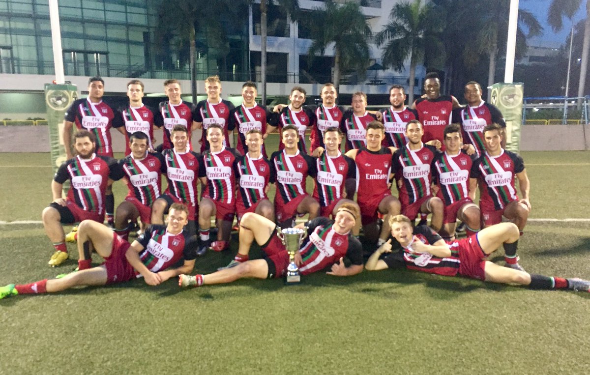 Apollo11Rugby's tweet photo. So proud of my @uaerugby U19’s for winning the Div 1 Championship against Korea 19-12. These boys played with great passion for their adopted home of UAE and dug deep to hold on for the win. https://t.co/lMq9pd4tTA