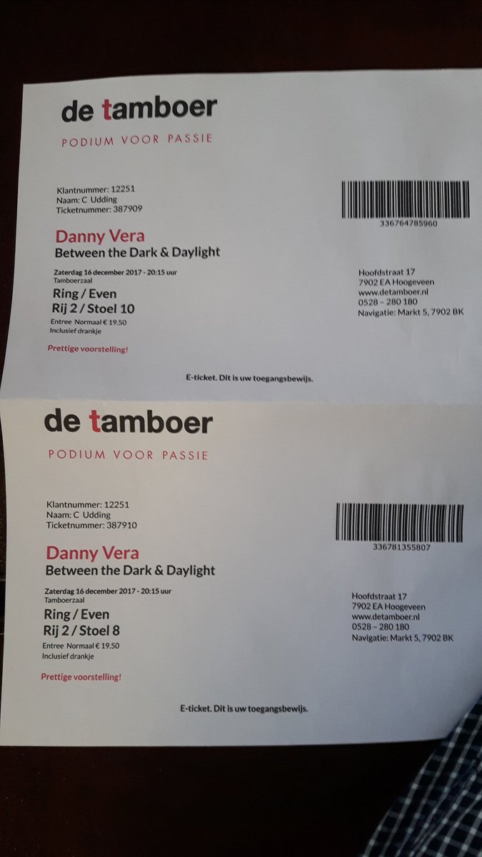 CorUdding's tweet image. #DannyVera vanavond. Echt zin in.