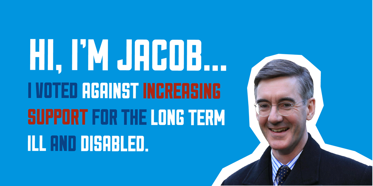 HowJacobVotes's tweet image. Jacob Rees Mogg voted against further support for the nations long-term ill and disabled. DWP figures show that thousands of disabled people have died after being found 'fit for work'.

#ChewMagna #Keynsham #MidsomerNorton #Radstock #Bath #Bath #UKPolitics #disability