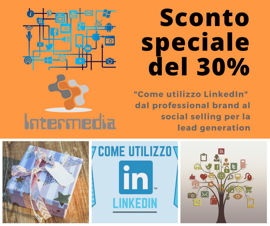 Intermediaol's tweet photo. 🎁 [CORSO] 🎁 Regala o regalaTi per Natale il nostro corso: “Come utilizzo LinkedIn” nell’edizione speciale del 30 gennaio 2018 in aula a MILANO. Affrettati, i posti sono limitati https://t.co/2JFCs8ZAlY
🎄 La promozione speciale -30% 💰 vale fino al 31/12/2017 ☃️ https://t.co/oTdF8CqRPs