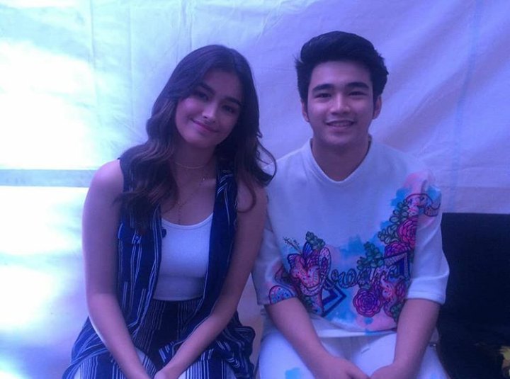 DIENATICSofc's tweet photo. Dien with Liza ❤  @lizasoberano https://t.co/tBzaMvh0nZ