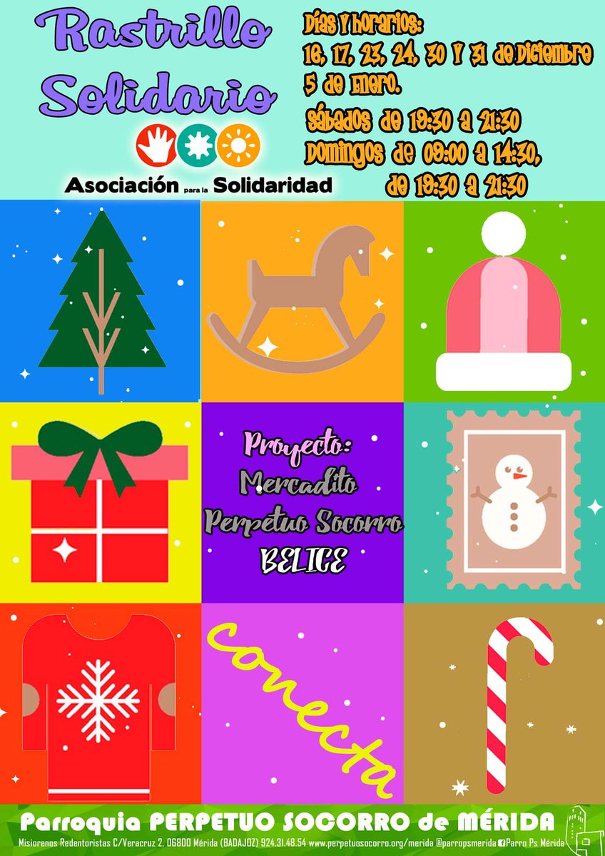 No te lo puedes perder!!! Ayudaras a un proyecto Solidario de la ONGd Redentorista.